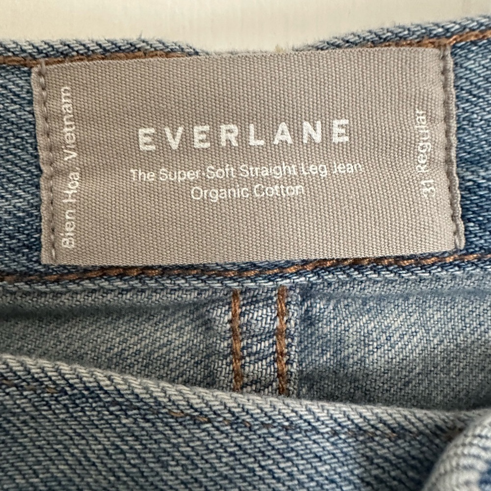 Everlane super-soft straight leg jeans, 31 regular - Picture 3 of 6